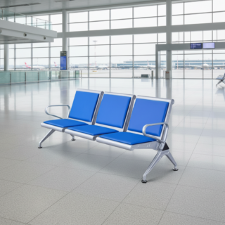 3-Seater Heavy Duty Non-Gauge Link Office Chair